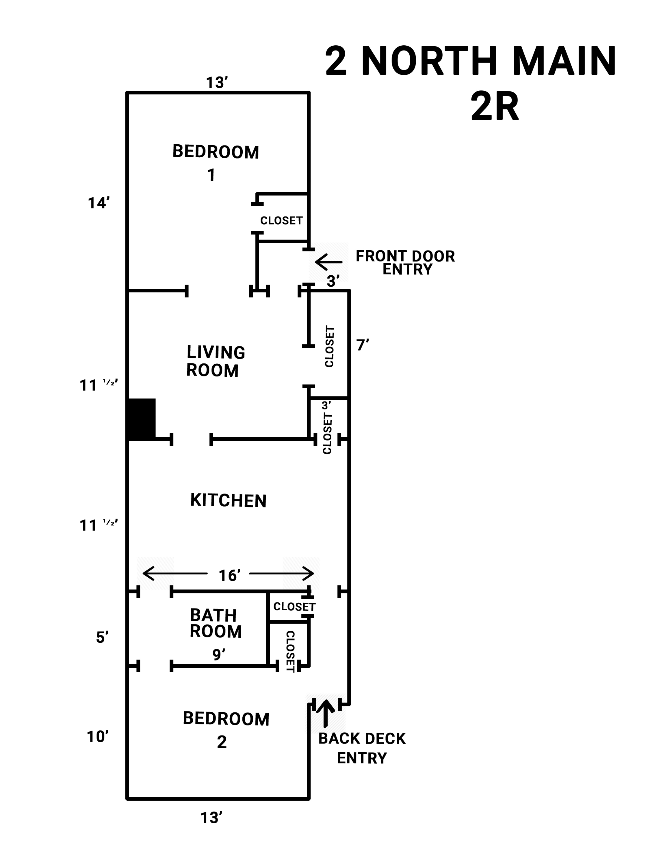 2 North Main Street - 2R